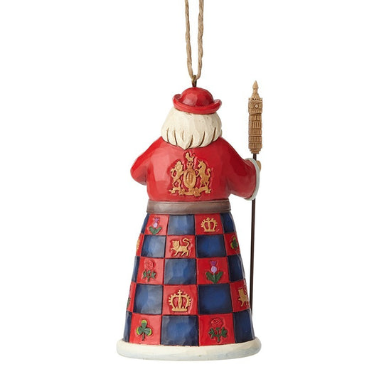 Heartwood Creek - 11.4cm/4.5" British Santa Hanging Ornament