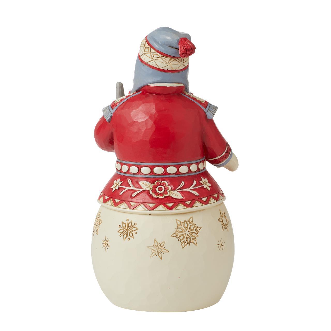 Jim Shore Heartwood Creek - Snowman With Broom PRE-ORDER