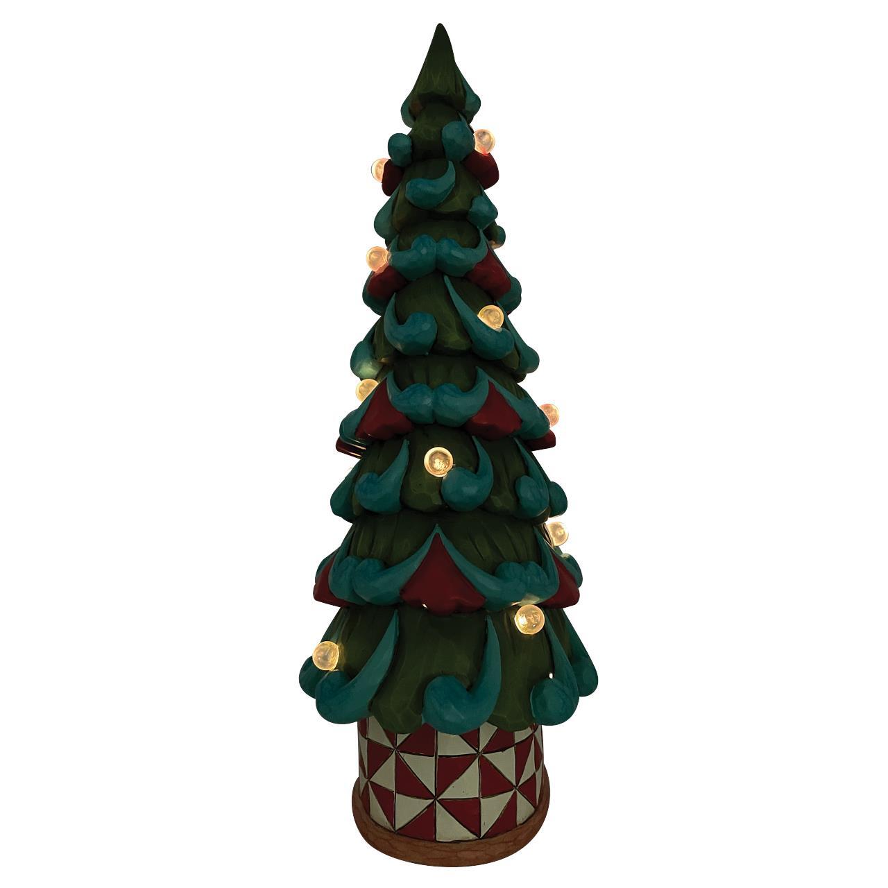 Jim Shore Heartwood Creek - LED Tree Windmill Pattern Base