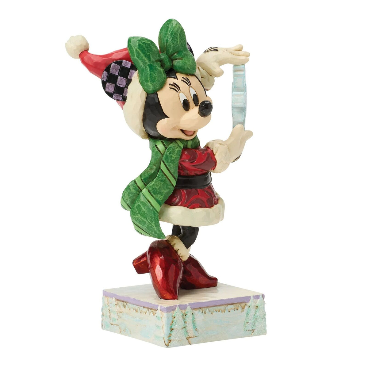 Jim Shore Disney Traditions - 14cm Minnie with Snowflake