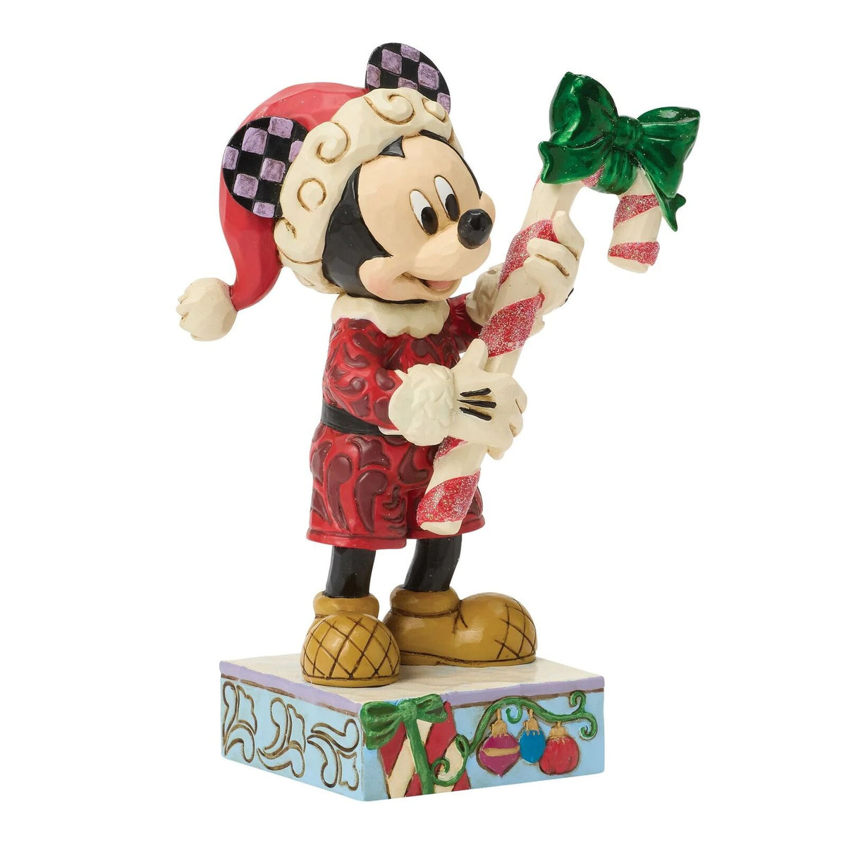 Jim Shore Disney Traditions - 13cm Mickey with Candy Cane