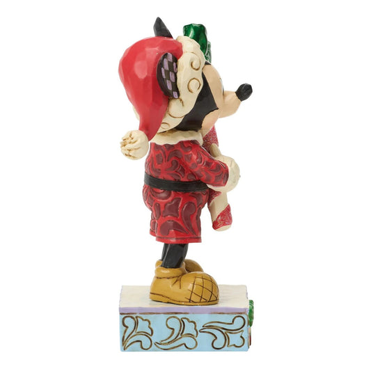 Jim Shore Disney Traditions - 13cm Mickey with Candy Cane