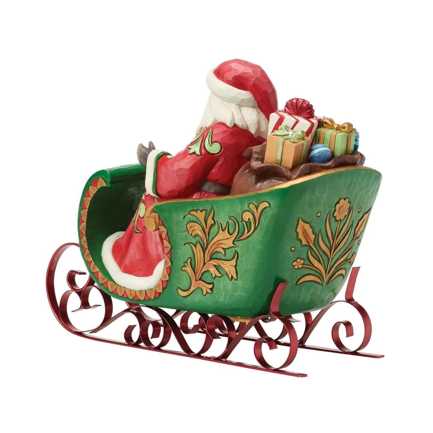 Jim Shore Heartwood Creek - Santa In Sleigh