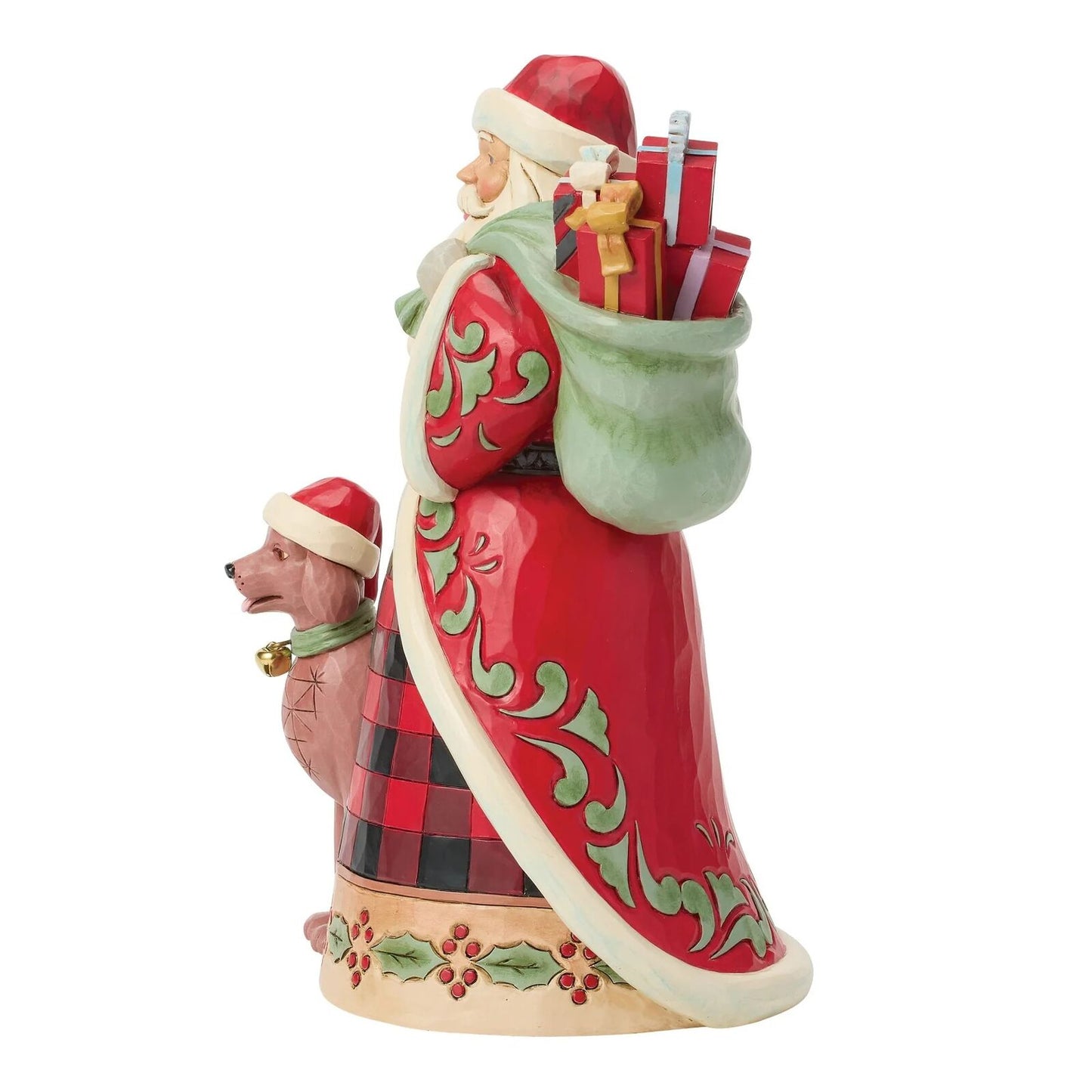 Jim Shore Heartwood Creek - Santa With Dog - PRE ORDER