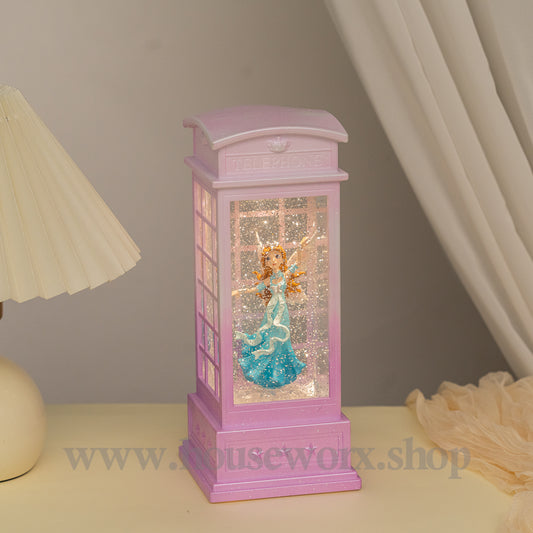 Arla Telephone Booth Blue dress