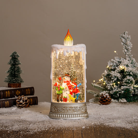 exquisite lantern christmas snow globe snowman