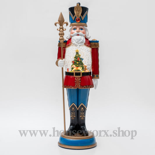 Nutcracker christmas snow globe