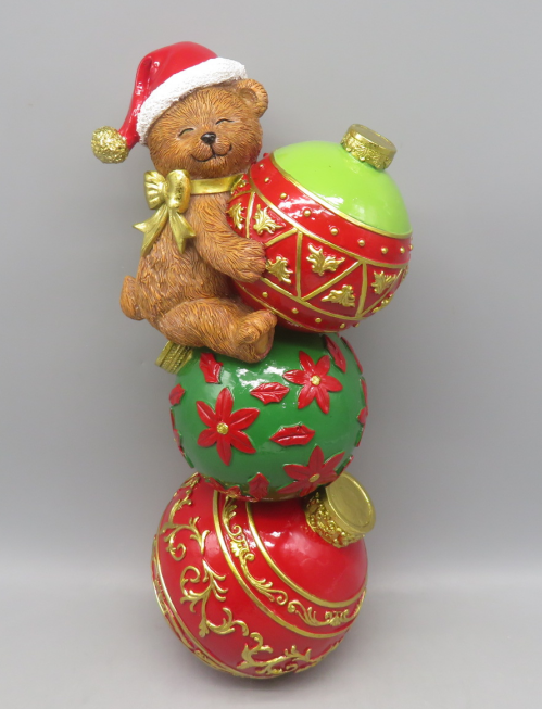Bauble Bear Stack Figurine