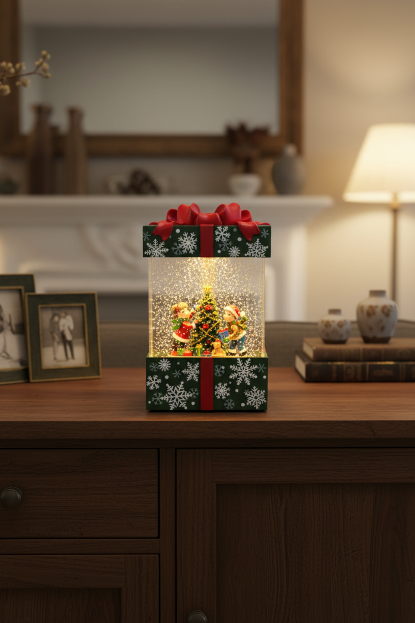 Christmas Present - Kids and Tree