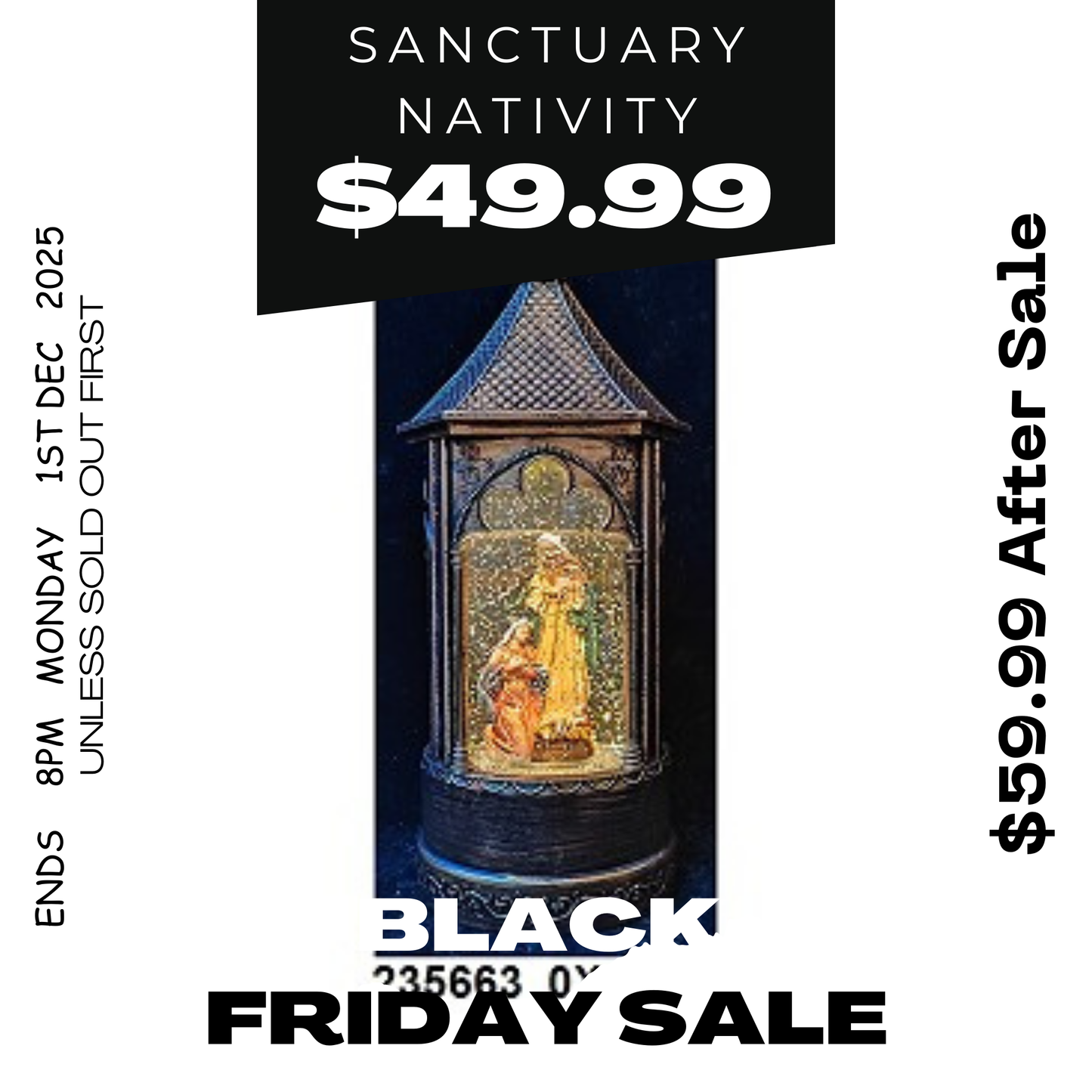 Sanctuary lantern - Nativity