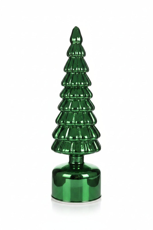 Glass Spinning Tree - Christmas Snow Globes by House worX