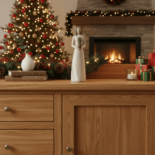 *Introductory Special* Willow Tree - Hearth And Home - Christmas Snow Globes by House worX