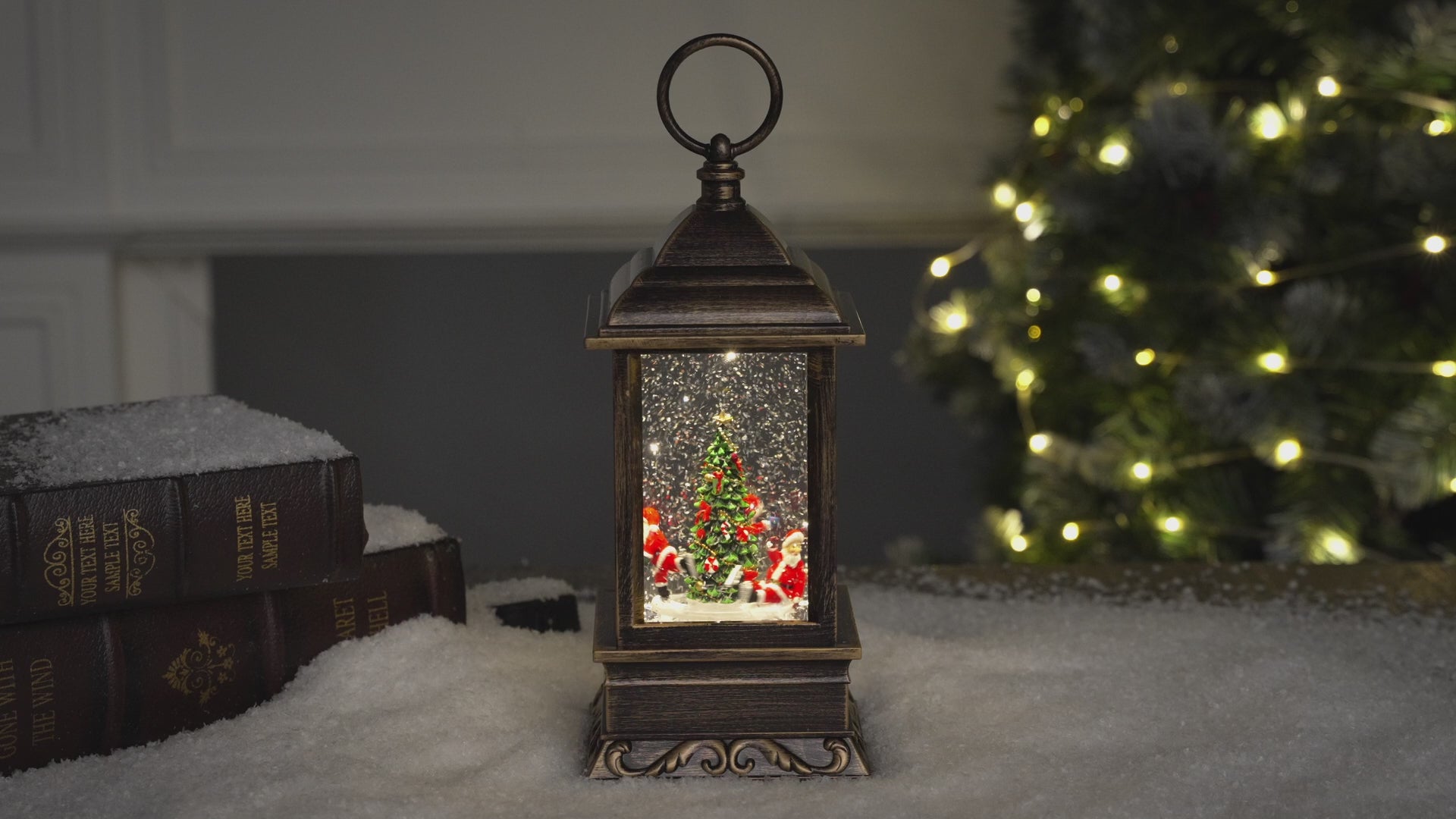 Oslo Christmas snow globe collection santa video
