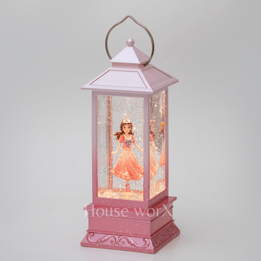 Princess - Dark Pink - Christmas Snow Globes by House worX
