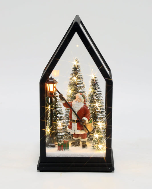 White Lane - House - Santa - PRE-ORDER - Christmas Snow Globes by House worX