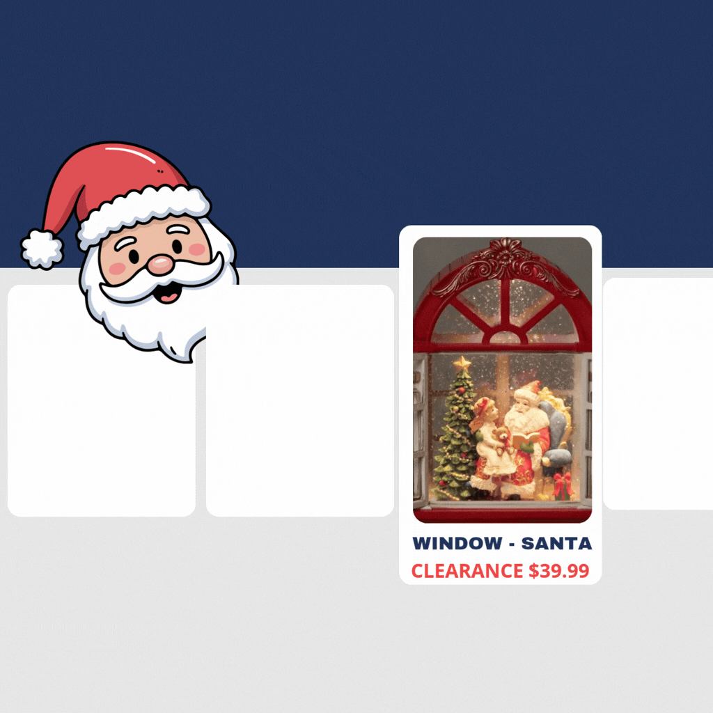 SALE -  Christmas Snow Globes by House worX 