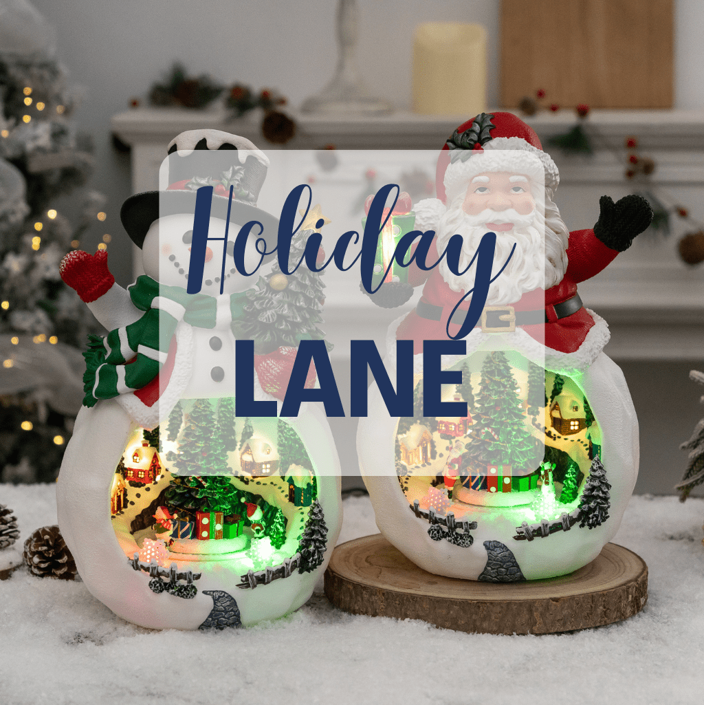 Holiday Lane -  Christmas Snow Globes by House worX 