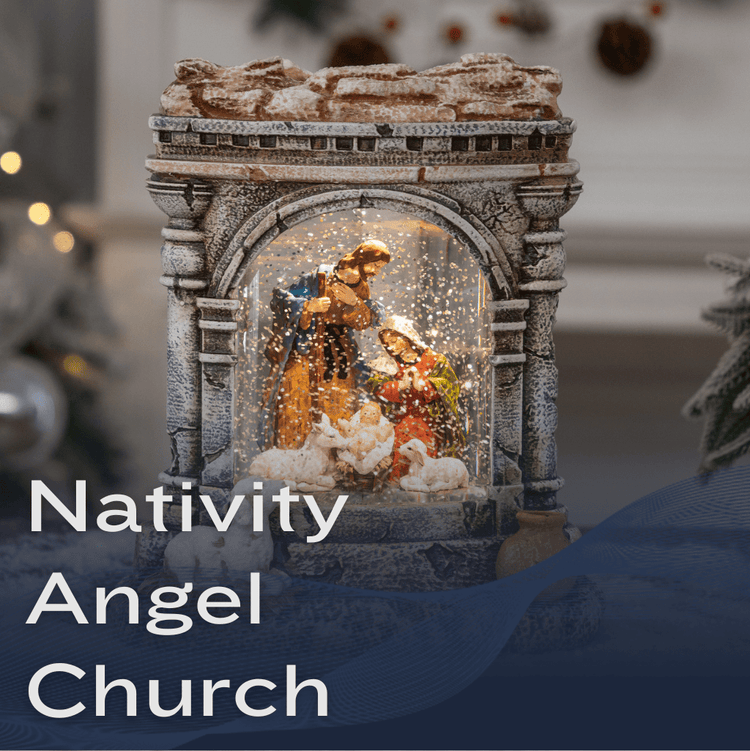 Nativity/Angel/Church -  Christmas Snow Globes by House worX 