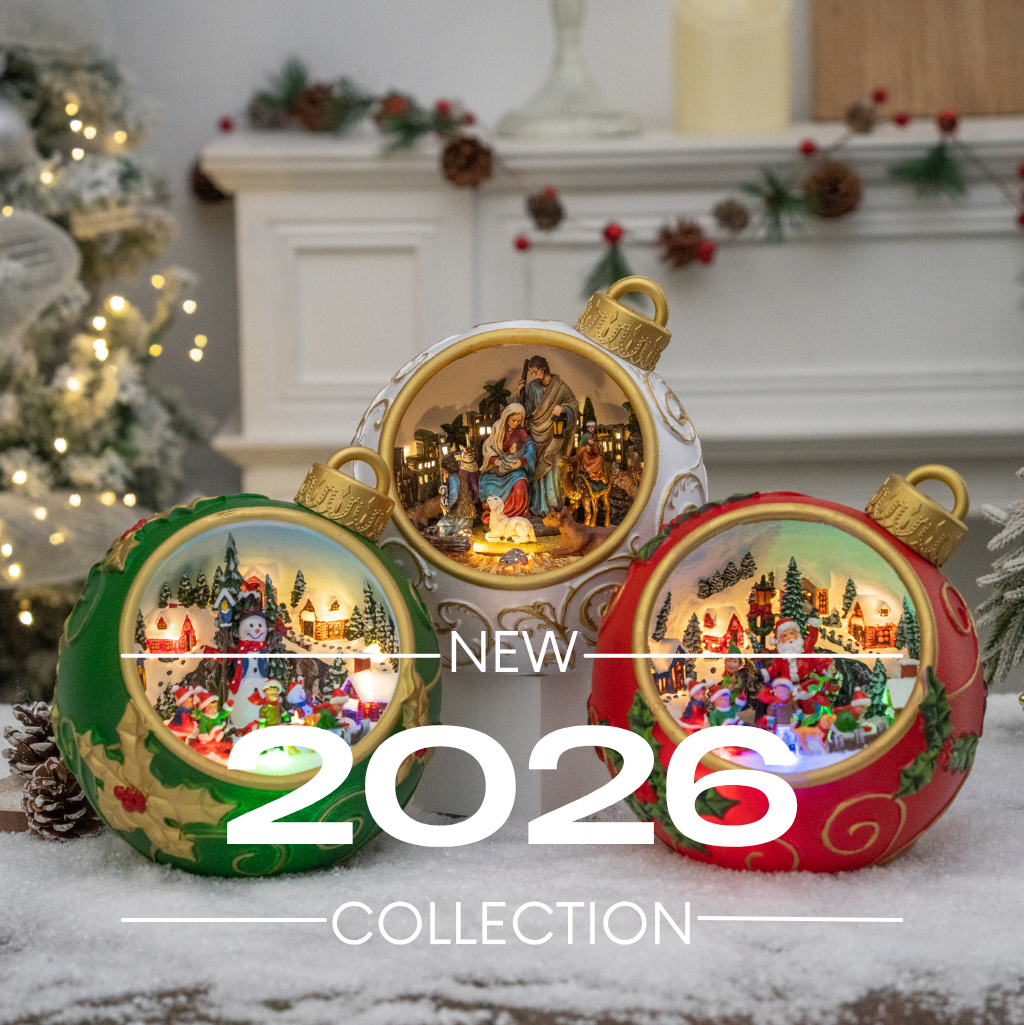 New for 2026 -  Christmas Snow Globes by House worX 