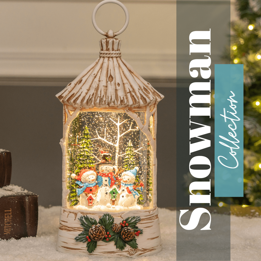 Snowman -  Christmas Snow Globes by House worX 