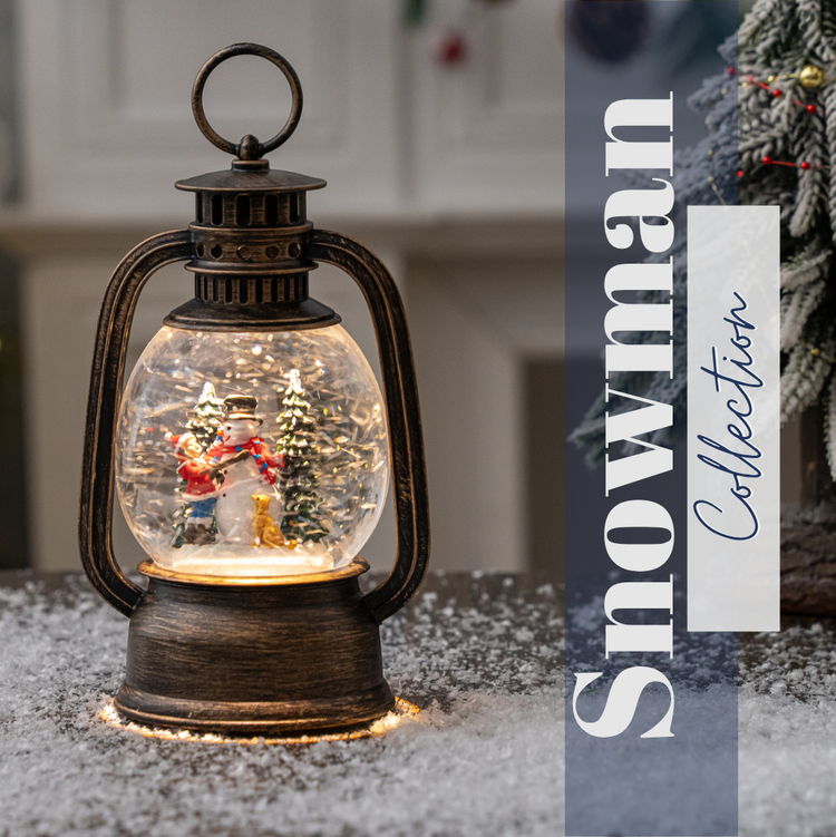Snowman -  Christmas Snow Globes by House worX 