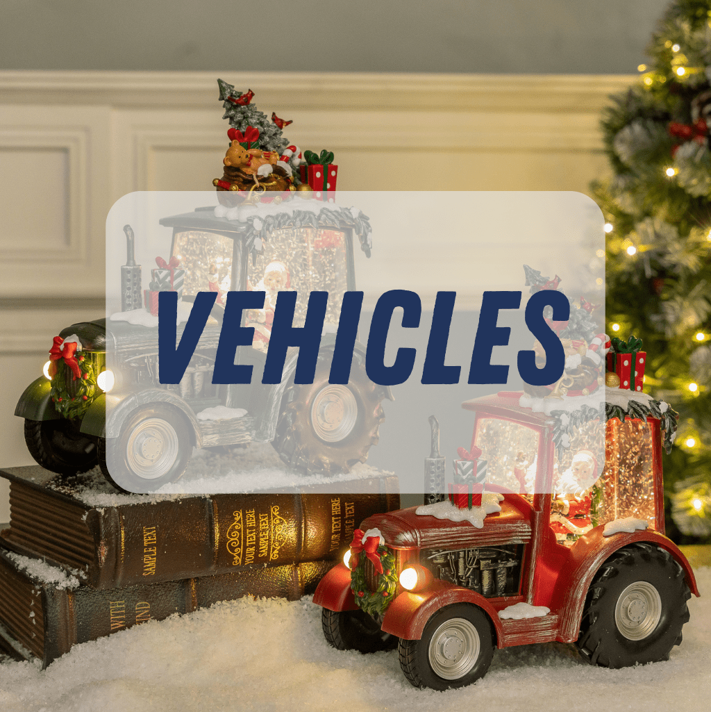 Vehicle -  Christmas Snow Globes by House worX 