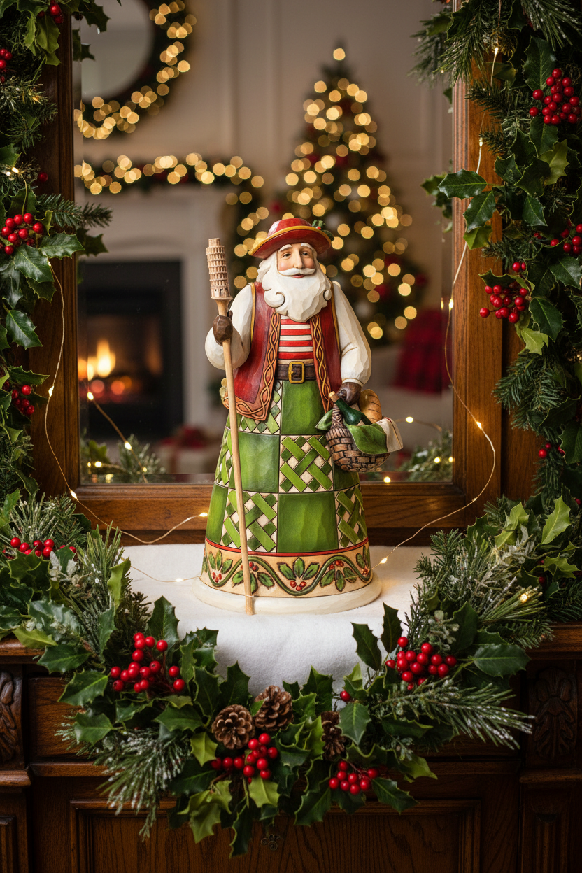 Jim Shore Heartwood Creek - Italian Santa - Pre-Order