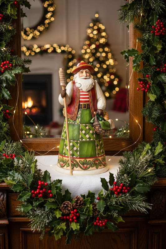 Jim Shore Heartwood Creek - Italian Santa - Pre-Order