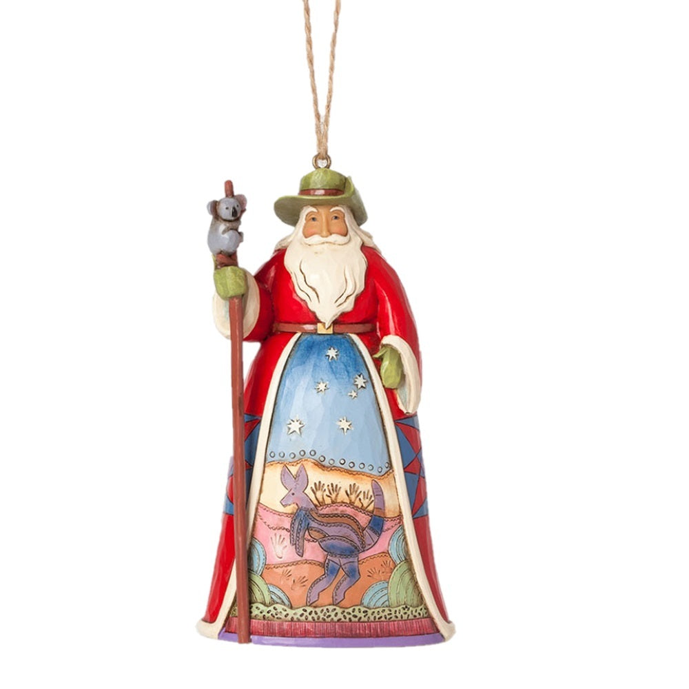 Heartwood Creek - 12cm/4.75" Australian Santa Hanging Ornament