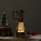 vintage telephone christmas snow globe vintage