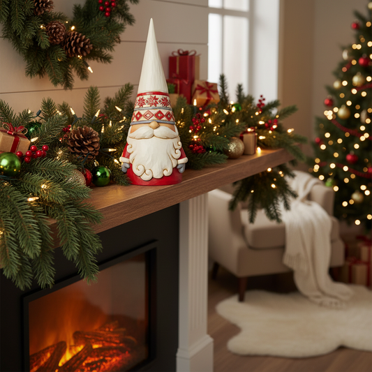 Jim Shore Heartwood Creek - Nordic Gnome 'Merry Mischief' - PRE-ORDER