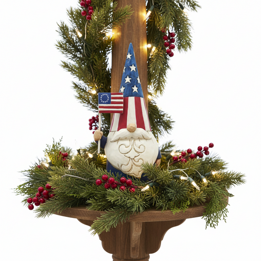 Jim Shore Heartwood Creek - American Gnome - PRE-ORDER
