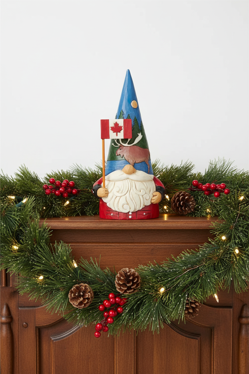 Jim Shore Heartwood Creek - Canadian Gnome - PRE-ORDER