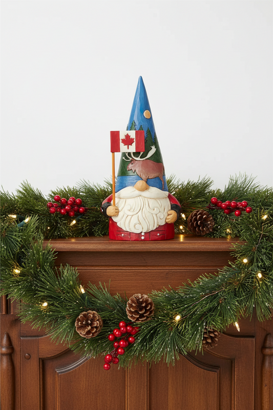 Jim Shore Heartwood Creek - Canadian Gnome - PRE-ORDER