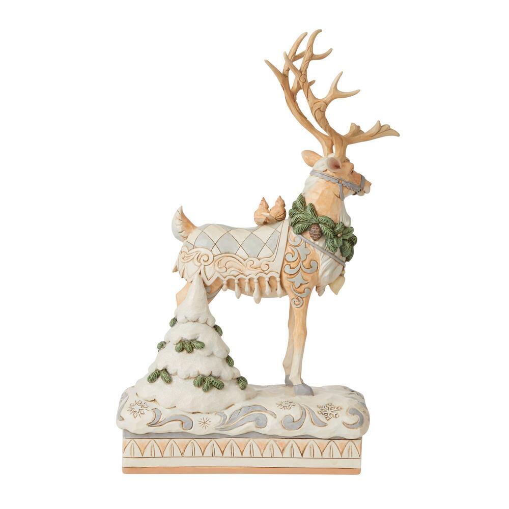 Jim Shore Winter Wonderland - Reindeer Centrepiece - PRE-ORDER