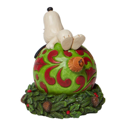 Peanuts by Jim Shore - 13cm/5.125" Snoopy Laying On Ornament