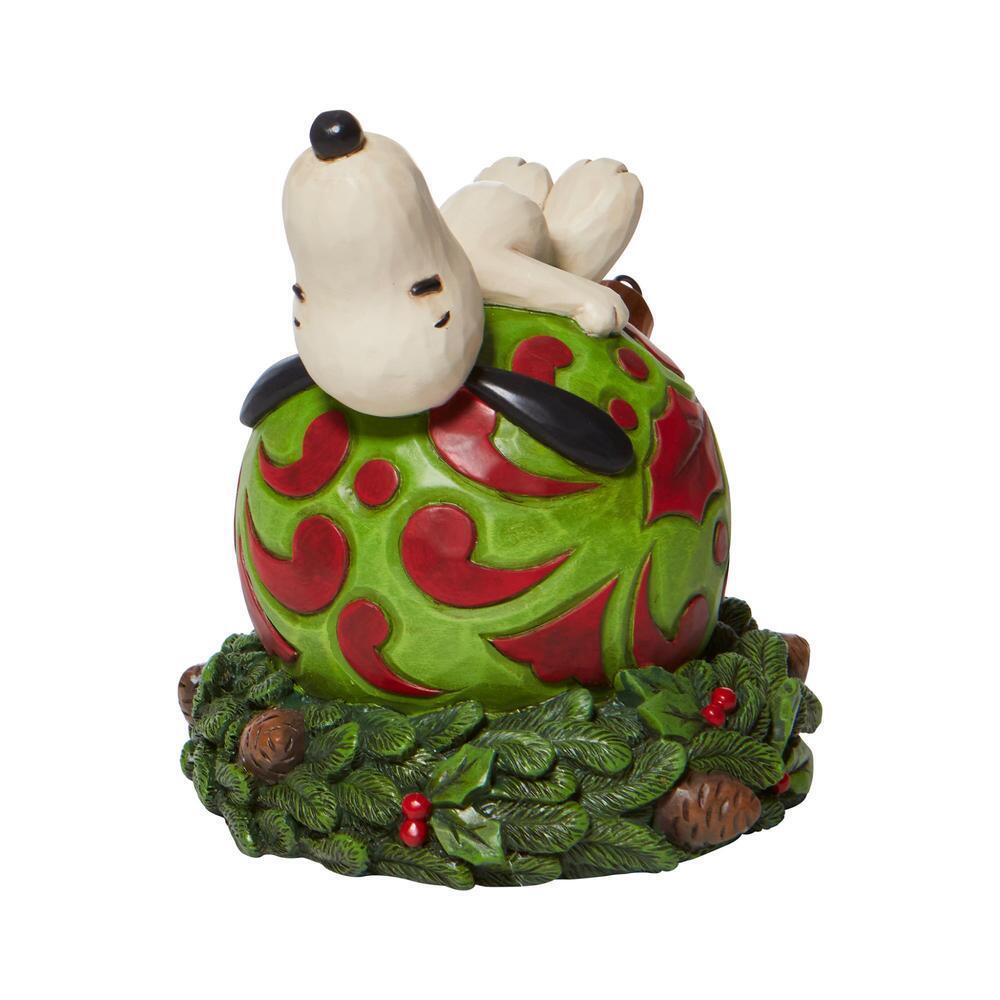 Peanuts by Jim Shore - 13cm/5.125" Snoopy Laying On Ornament