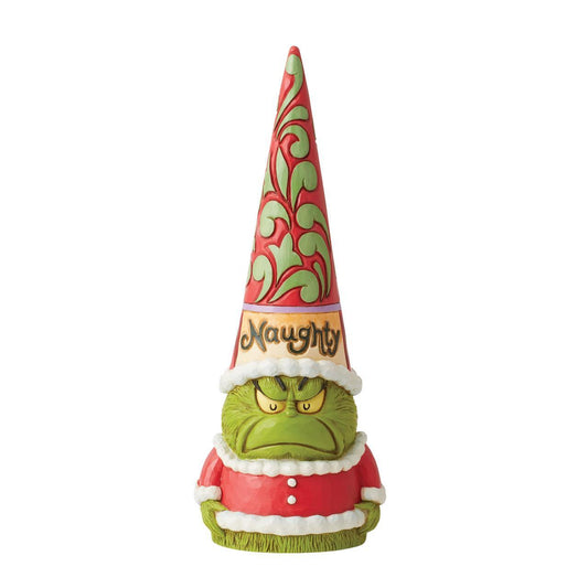 Animated character with a pointed hat and 'Naughty' text on a white background