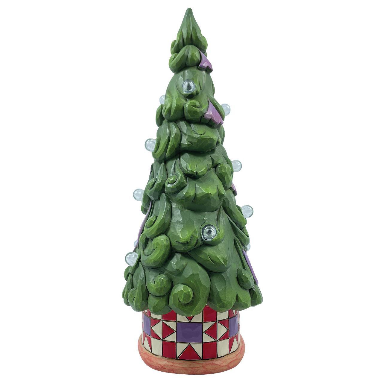 Jim Shore Heartwood Creek - LED Tree Star Patterned Base