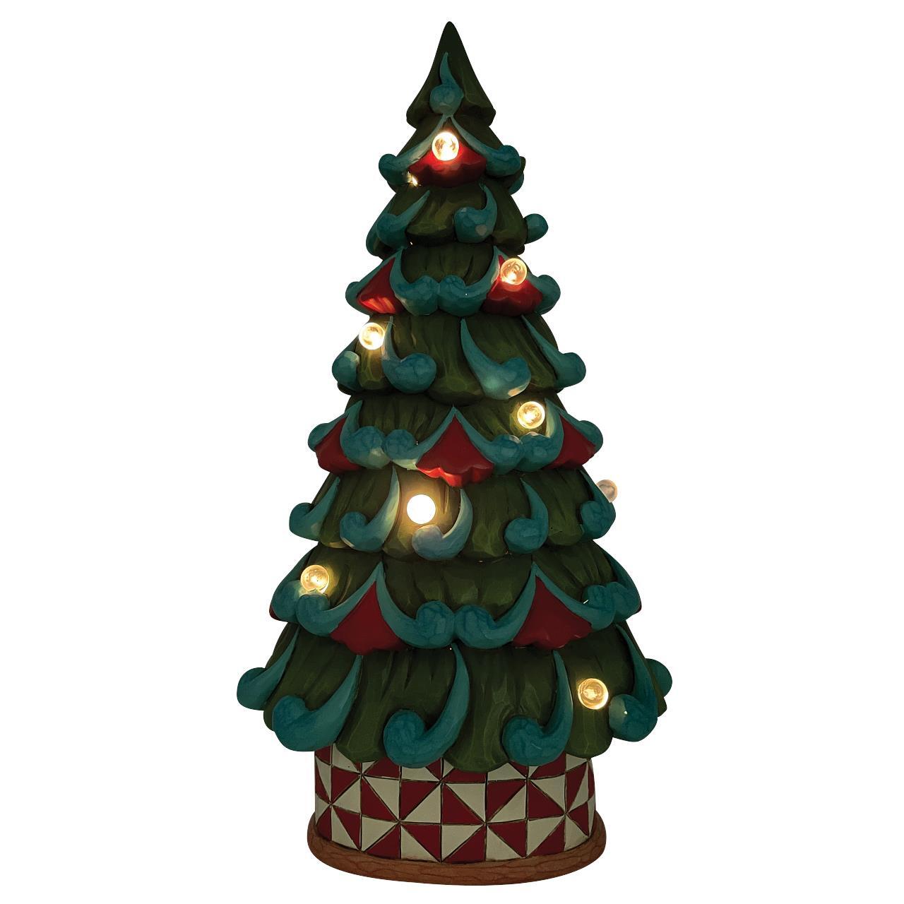 Jim Shore Heartwood Creek - LED Tree Windmill Pattern Base