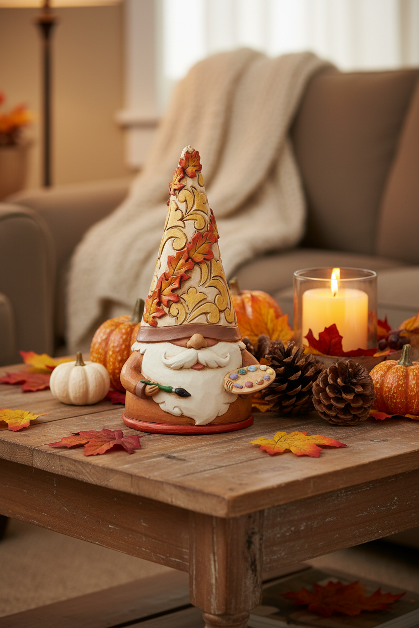 Jim Shore Heartwood Creek - Autumn Gnome PRE-ORDER