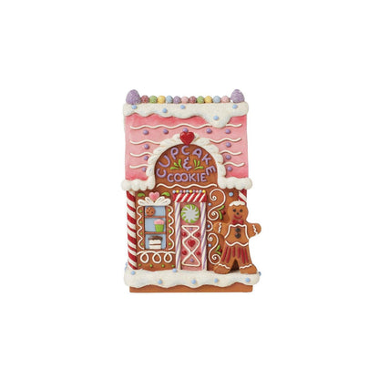 Jim Shore Heartwood Creek - 17cm Gingerbread LED Bakery