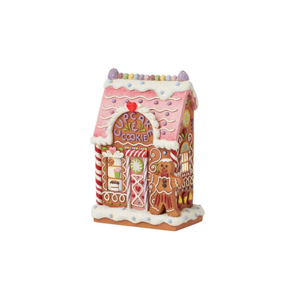 Jim Shore Heartwood Creek - 17cm Gingerbread LED Bakery