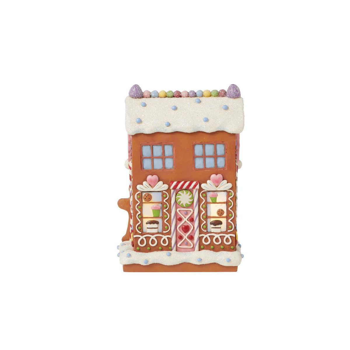 Jim Shore Heartwood Creek - 17cm Gingerbread LED Bakery