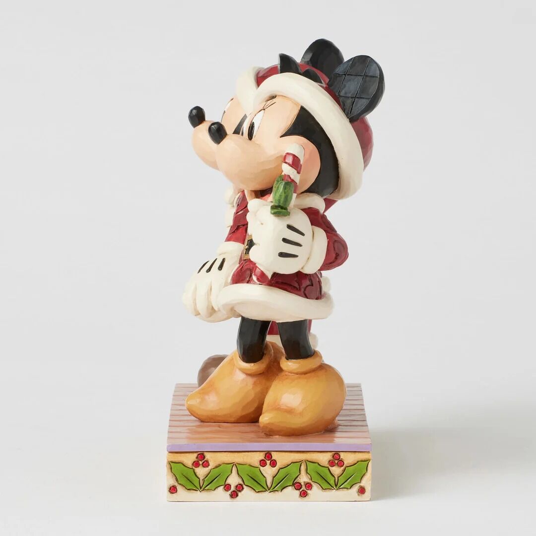 Jim Shore Disney Traditions - 17cm Mickey & Minnie with Candy Canes