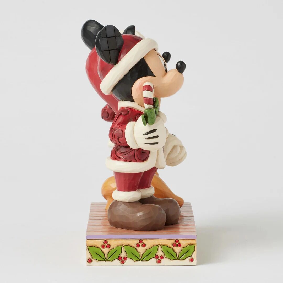 Jim Shore Disney Traditions - 17cm Mickey & Minnie with Candy Canes