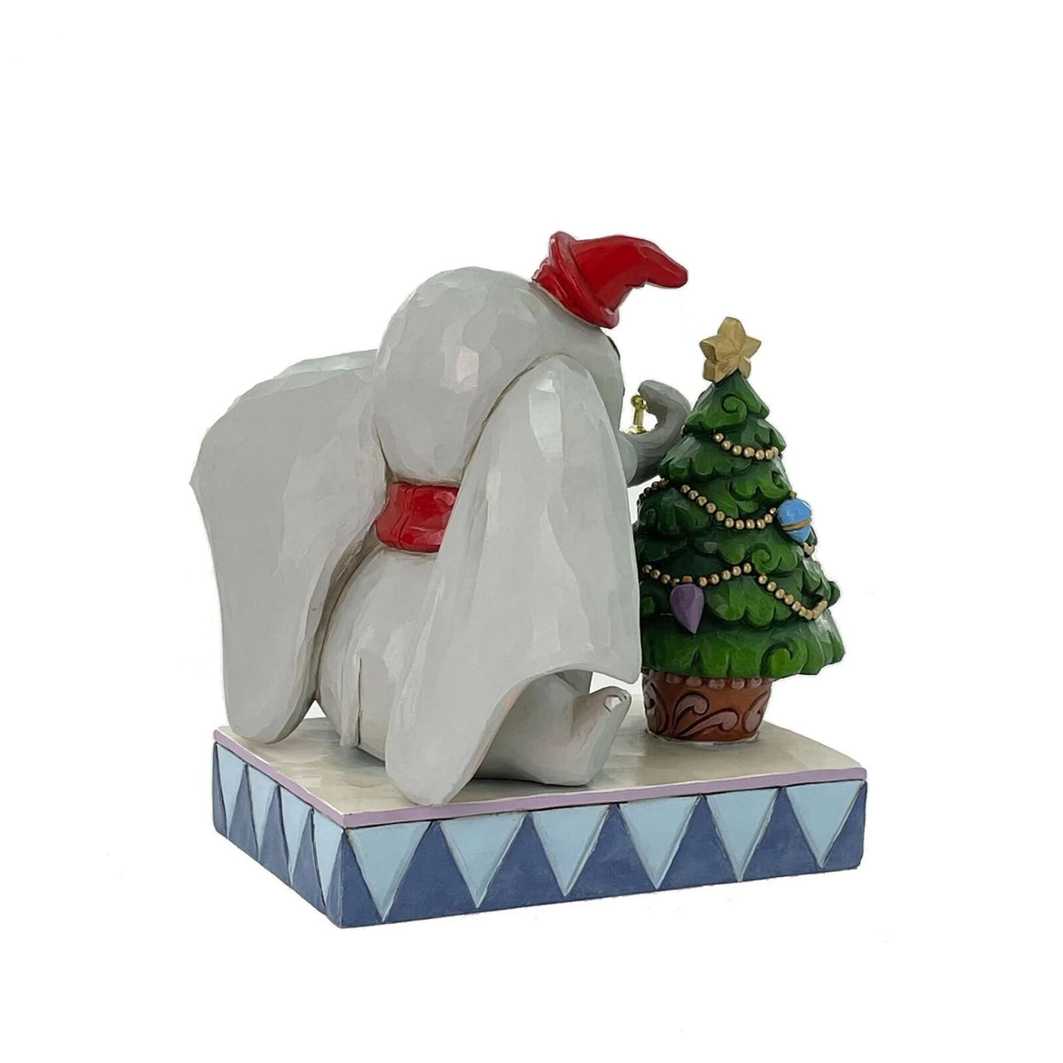 Jim Shore Disney Traditions - 14cm Dumbo with Christmas Tree