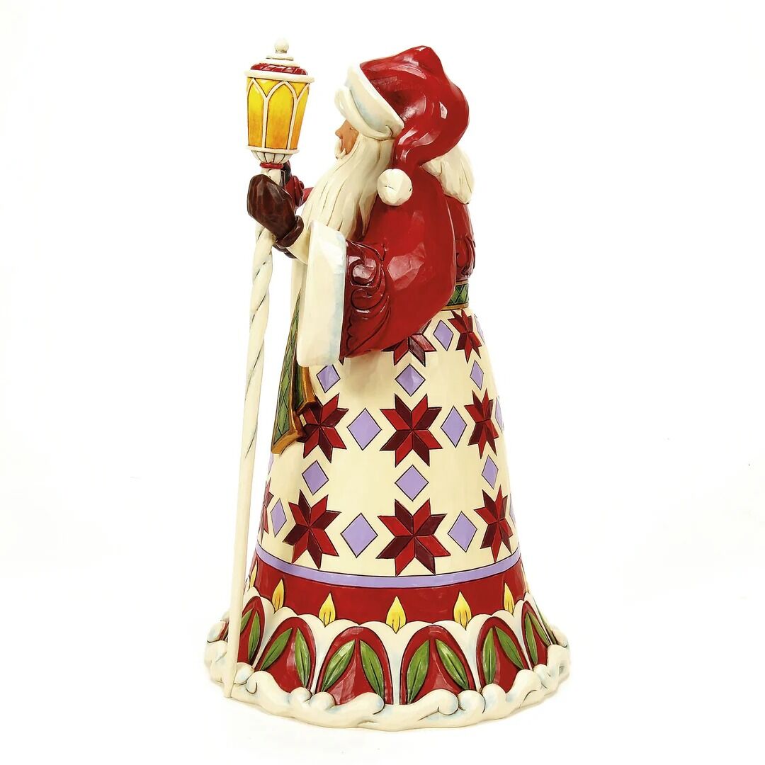 Jim Shore Heartwood Creek - Santa With Cardinal PRE-ORDER