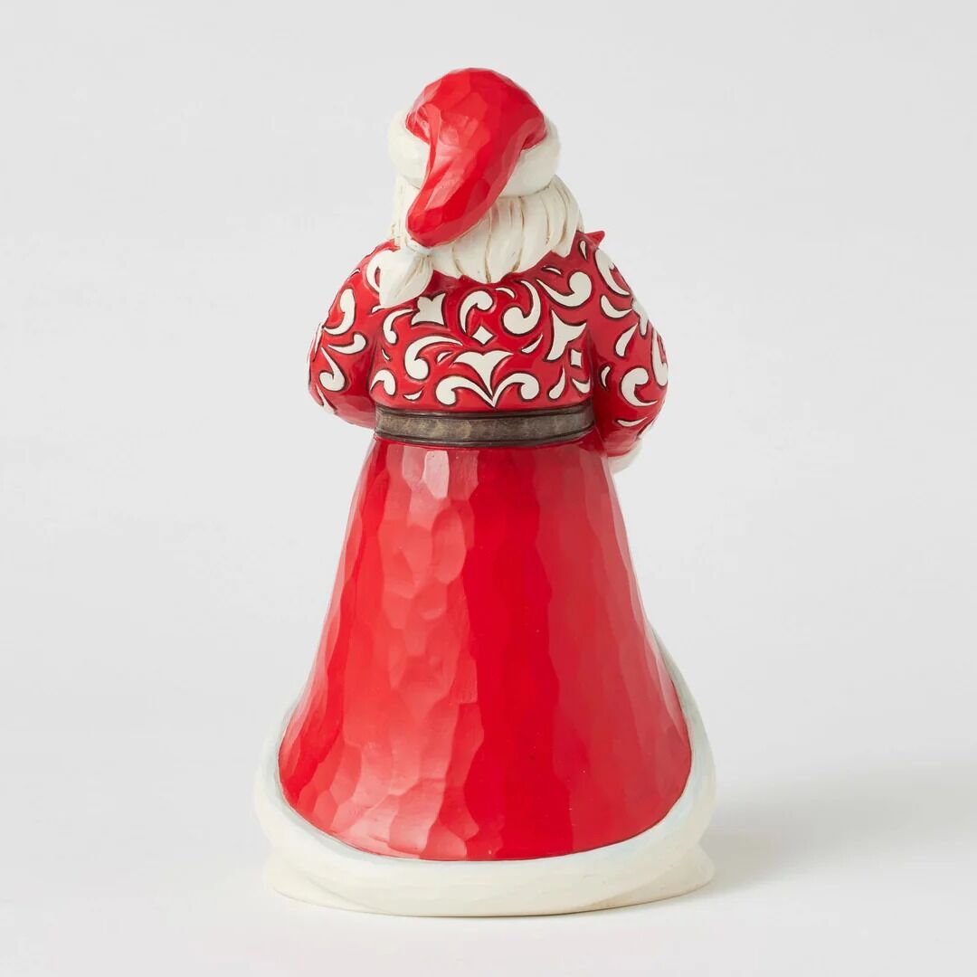 Jim Shore Heartwood Creek - Santa With Amaryllis