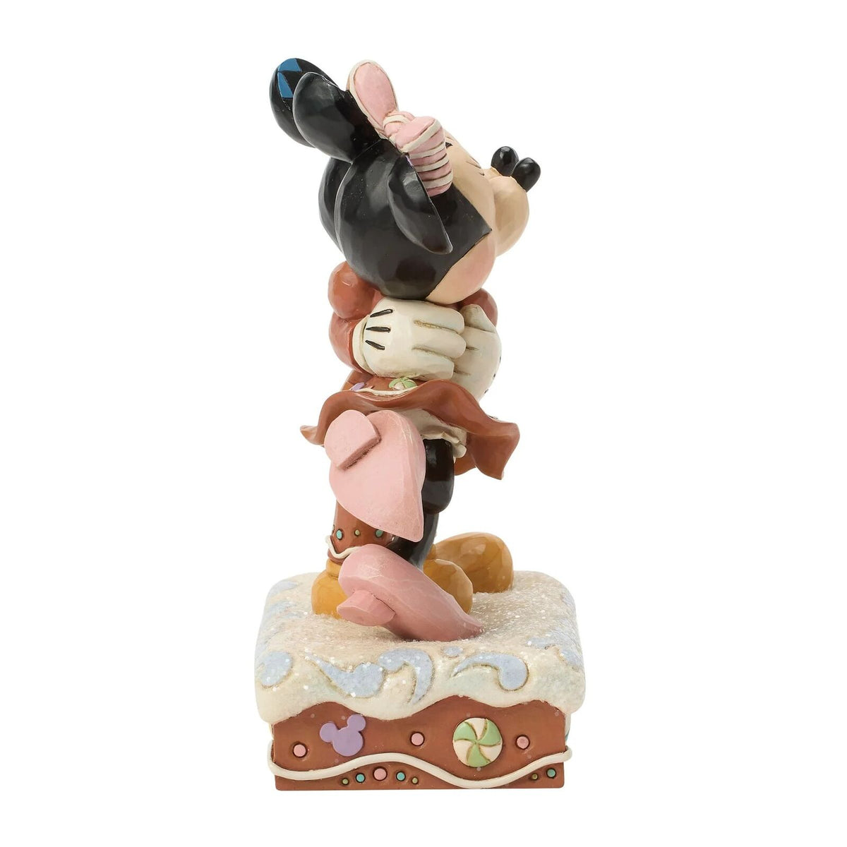 Jim Shore Disney Traditions - 16cm Mickey and Minnie Gingerbread